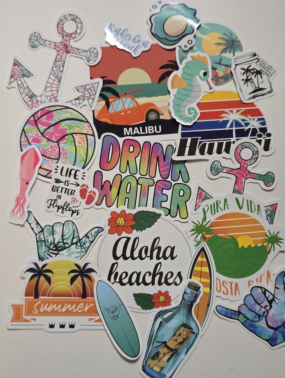 Beaches Sticker Pack